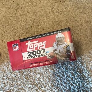 Topped football cards 2007